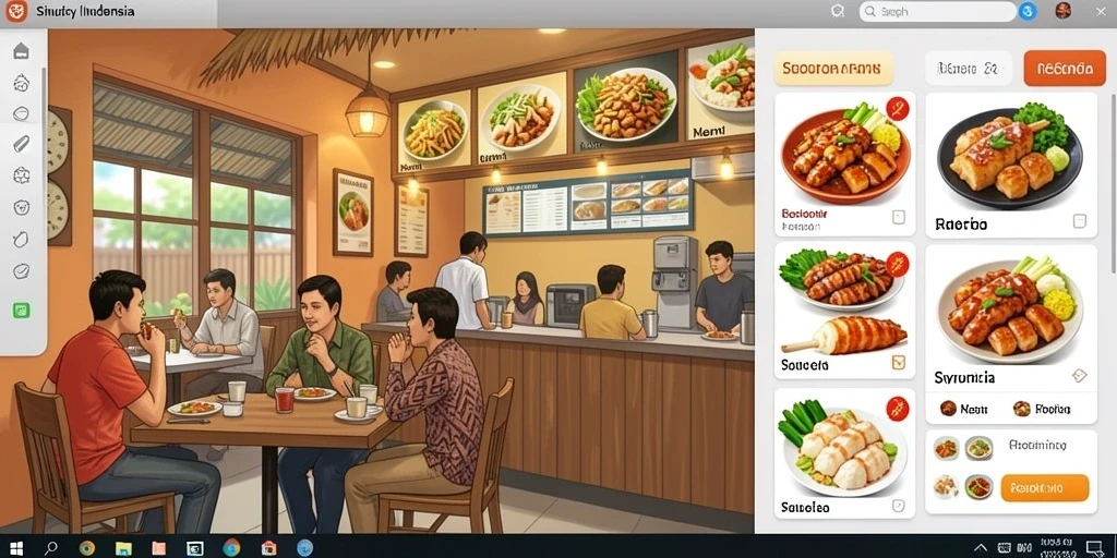 Screenshot menampilkan karakter utama dalam aksi.