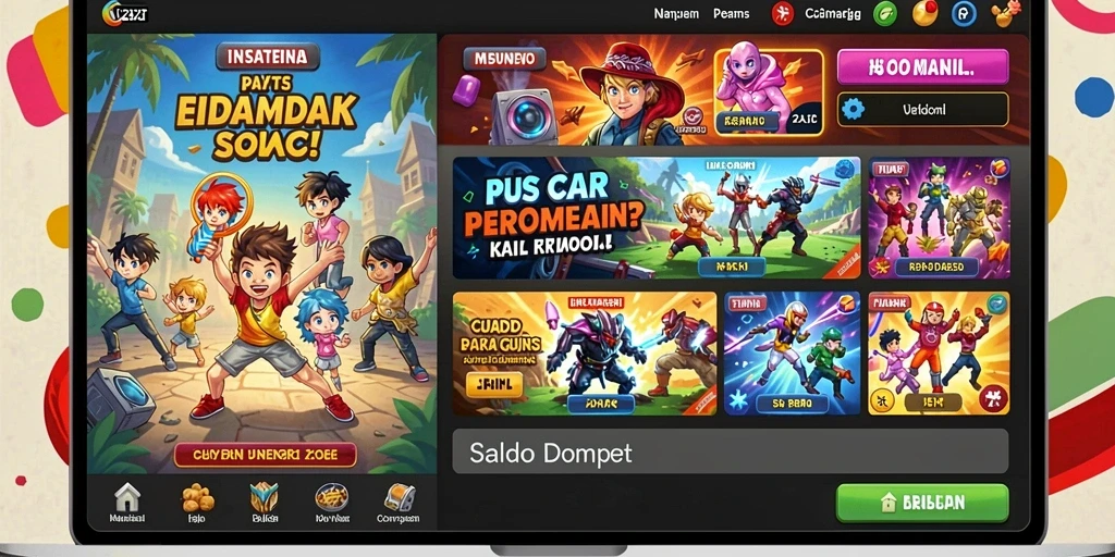 Tampilan grafis yang menakjubkan dan menarik
