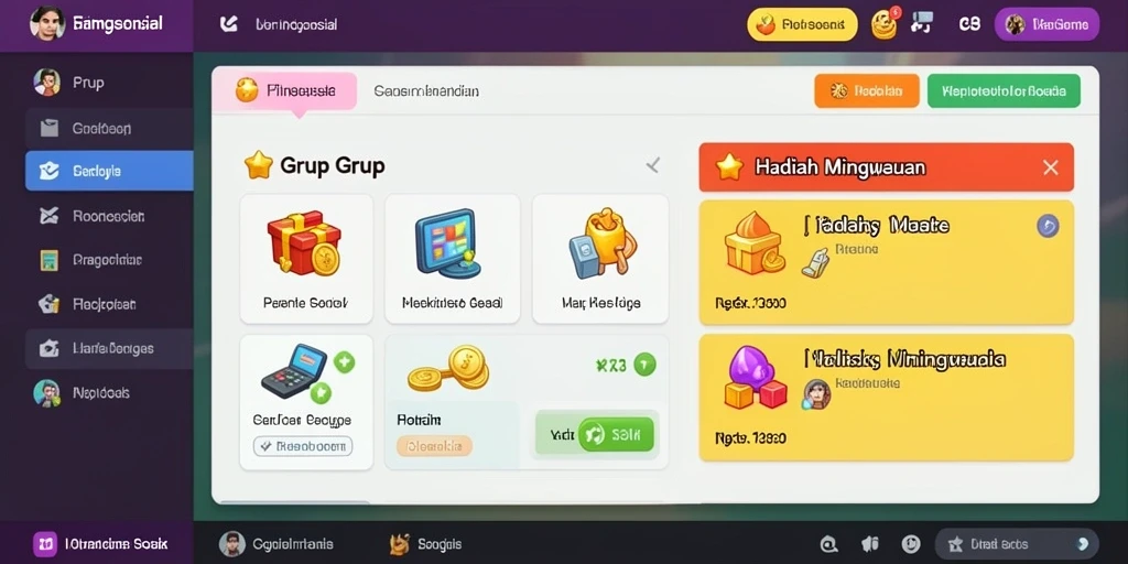 Screenshot menampilkan grafis menawan di dunia INS55.