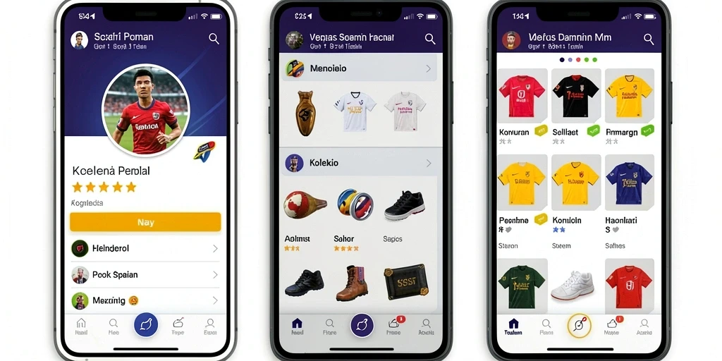 Tampilan antarmuka yang bersih dan user-friendly.