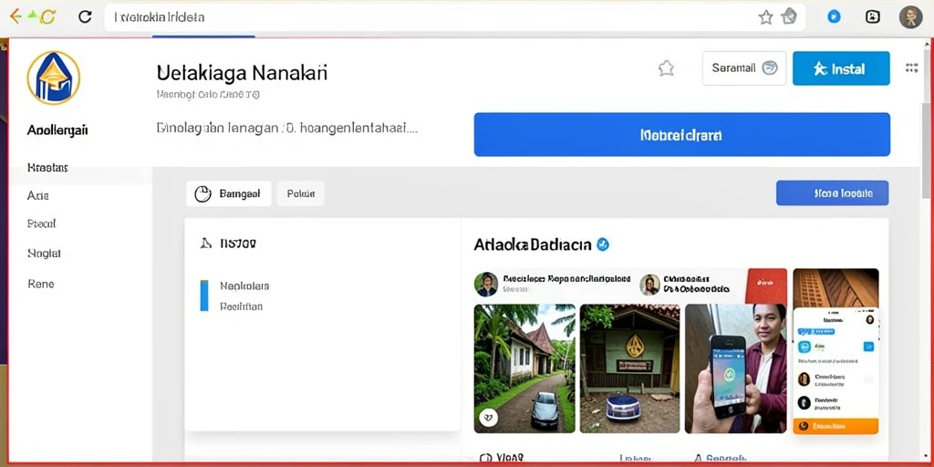 Tampilan awal KIJANGWIN yang menarik dan intuitif.