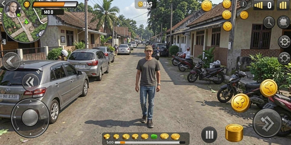 Tampilan awal permainan MC888 yang menarik dan penuh warna.