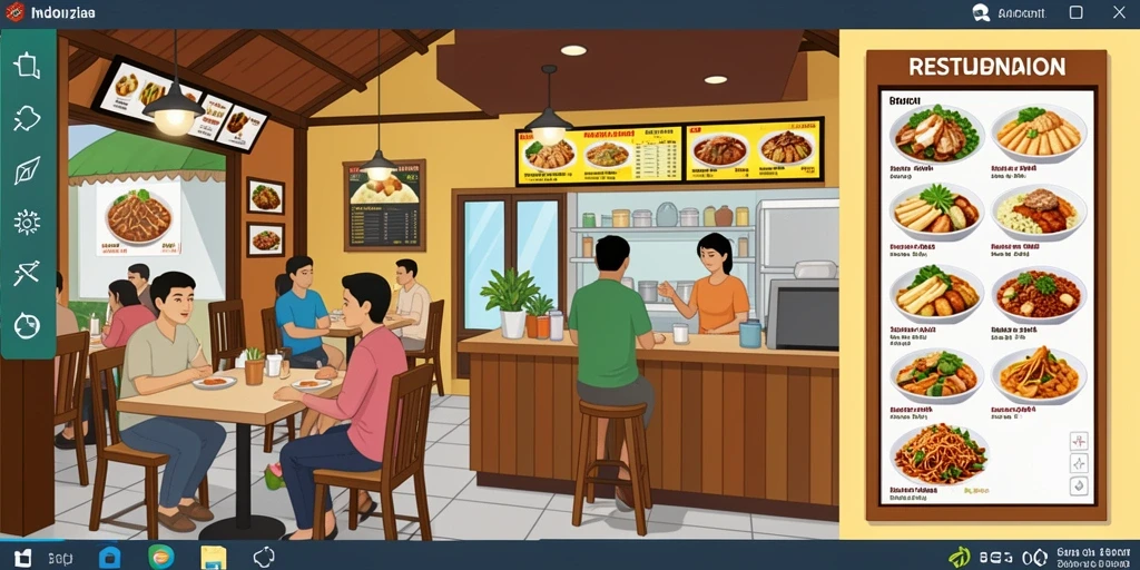 Tampilan dunia 4D yang menakjubkan.