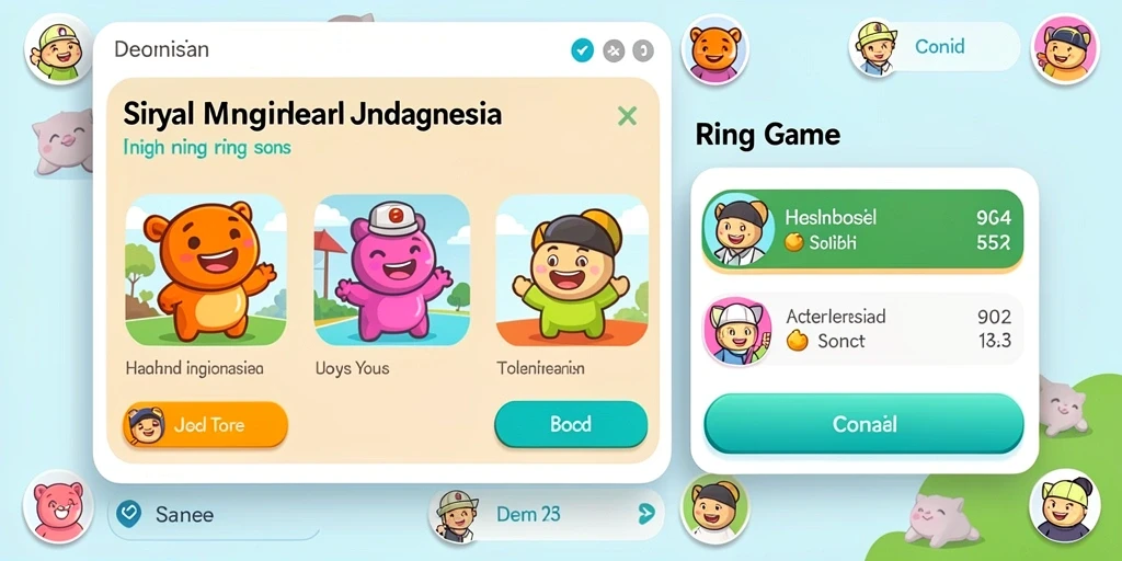 Screenshot pertama menunjukkan karakter utama dalam pertempuran epik.