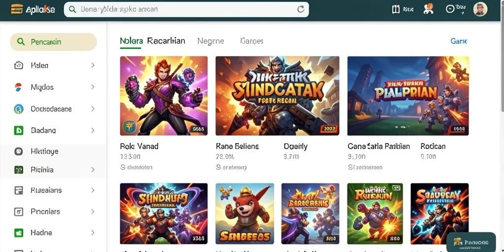 Tampilan antarmuka yang modern dan user-friendly.