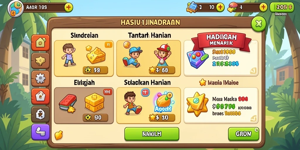 Tampilan antarmuka yang ramah pengguna.