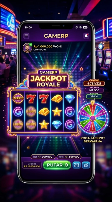 Cuplikan layar menu unduhan gamerp untuk perangkat Android